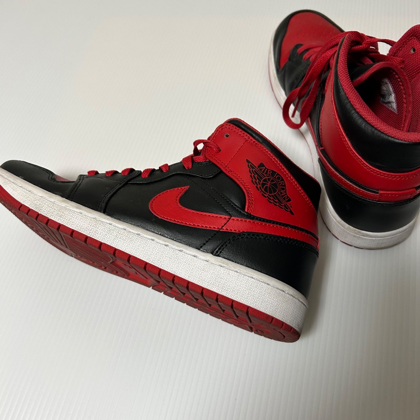 ナイキ エアージョーダン1 美品 赤黒 27.5 NIKE - 新品NIKE ナイキ 