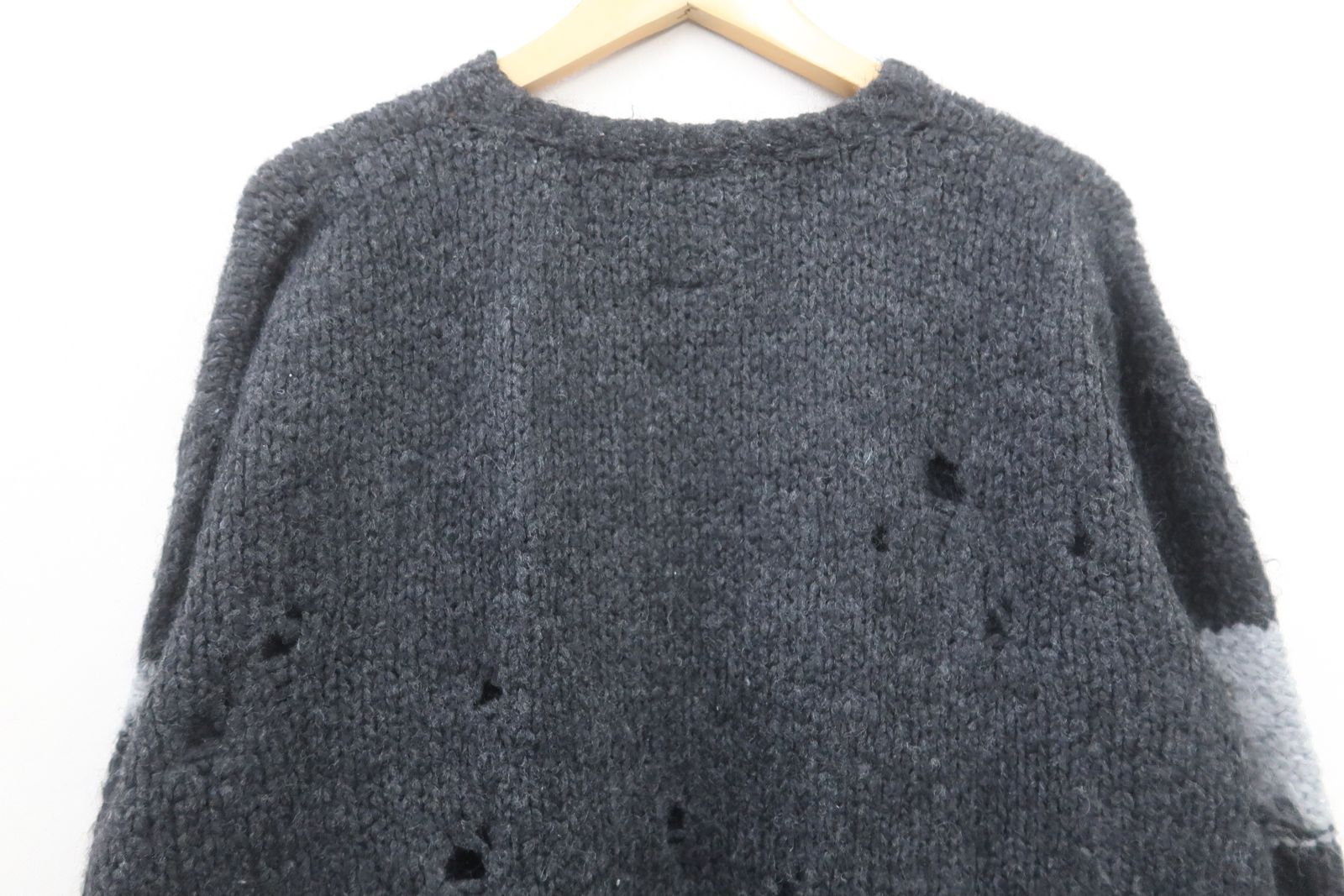 THOM/KROM トムクロム Distressed Alpaca Knit Sweater ニットセーター 