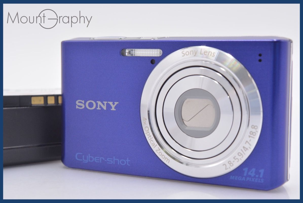 ☆極上美品☆ ソニー SONY Cyber-shot DSC-W610 4x バッテリー、充電器付属