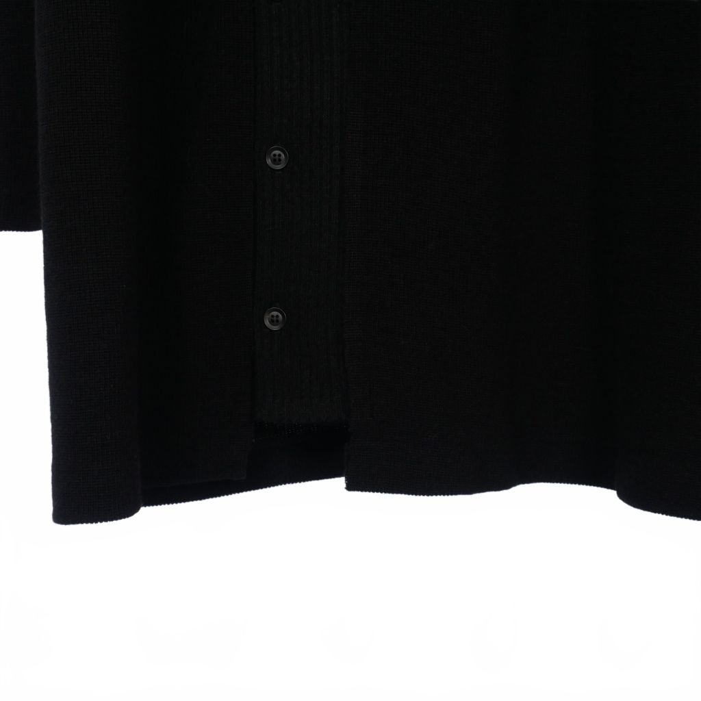 ヨージヤマモト　ブラック カーディガン 長袖 ブラックカーディガン Y's Yohji Yamamotoのデザイン 2025年最新