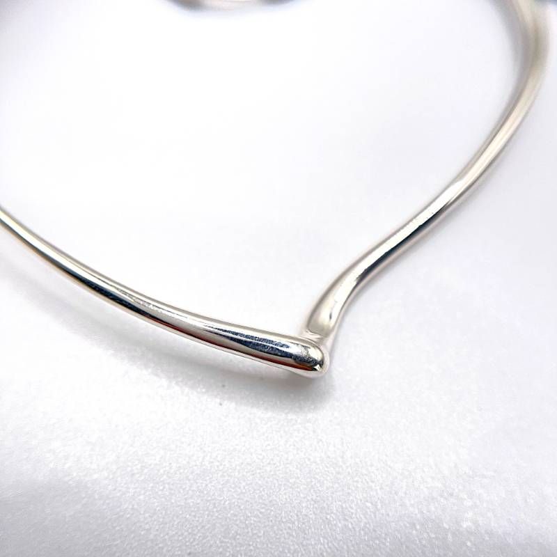 Tiffany&Co. ティファニー オープンハート フープピアス L ラージ