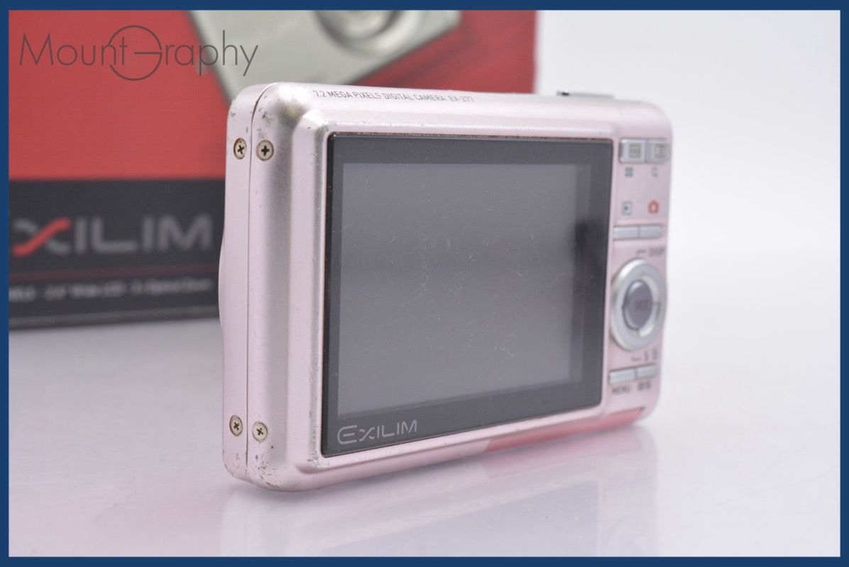 ☆極上美品☆ カシオ CASIO EXILIM EX-Z77 3x 元箱、バッテリー、充電