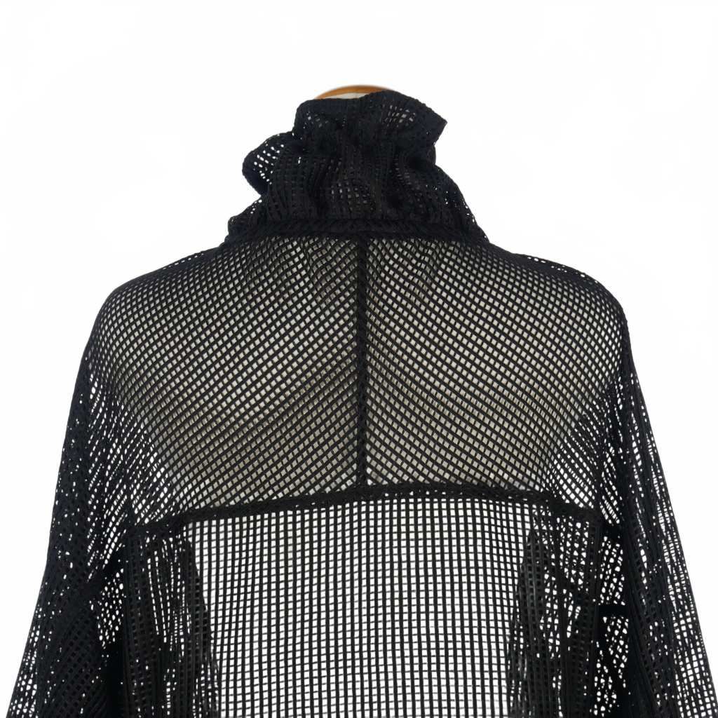 エミアトリエ emmi atelier メッシュ ワッシャー ブルゾン シースルー