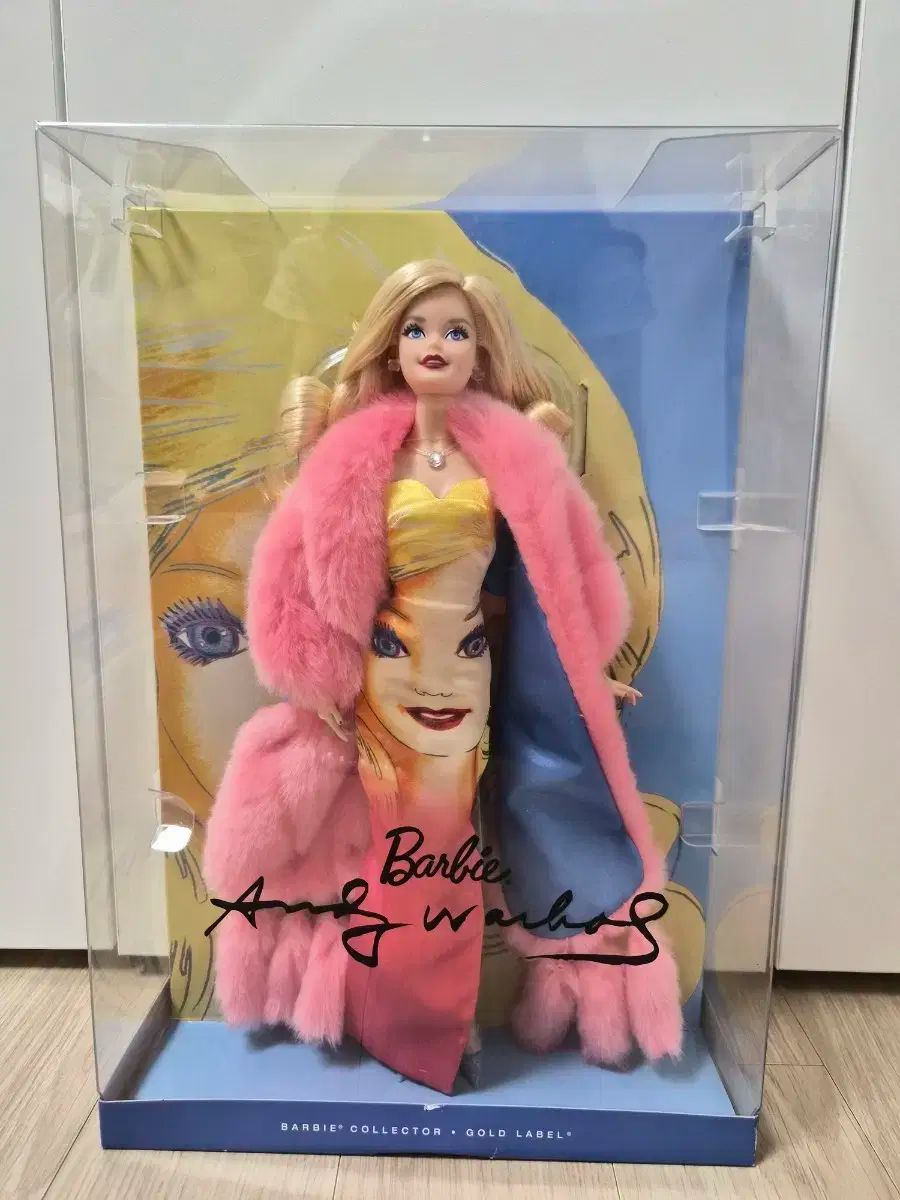 未開封 送料込み) バービー ぬいぐるみ アンディ・ウォーホル GOLD
