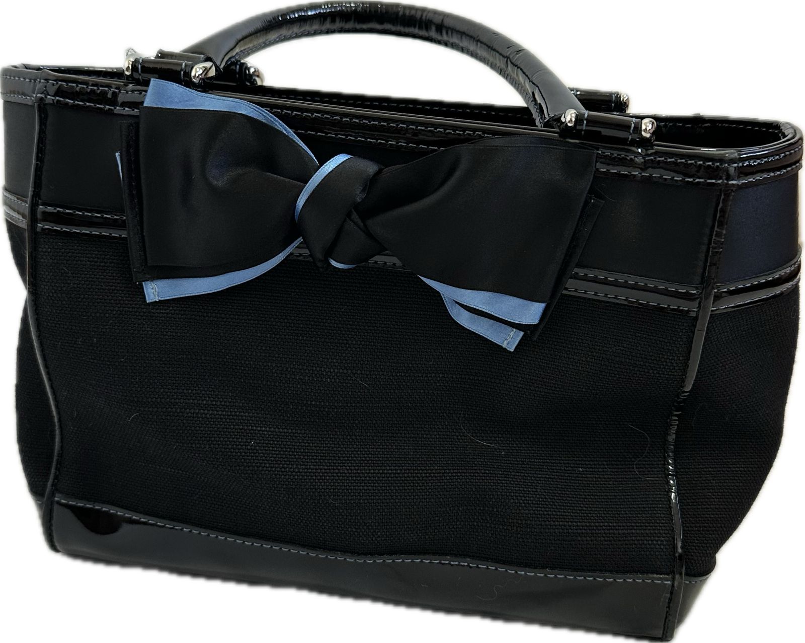 Z1620 【美品】GINZA kanematsuギンザカネマツ ハンドバッグ ブラック