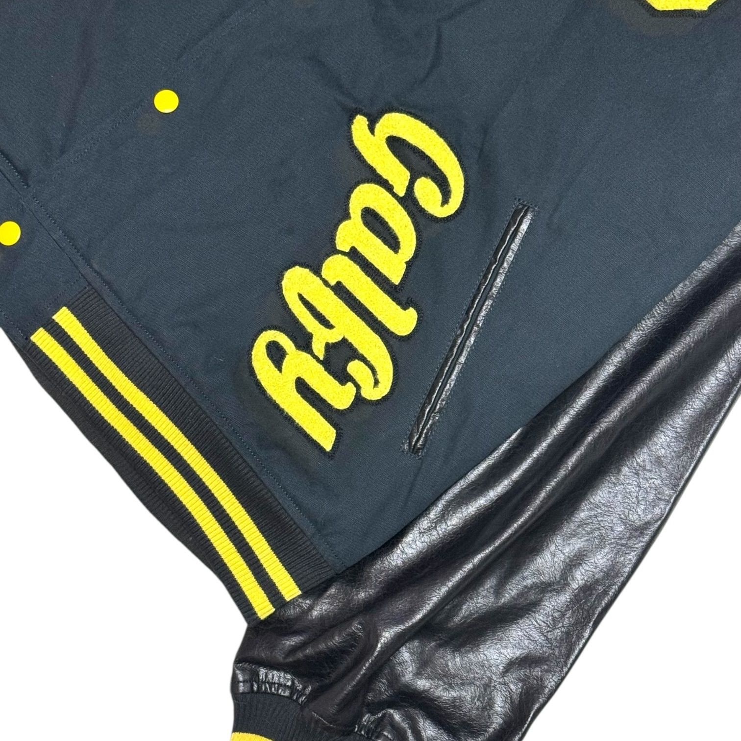 GALFY ガルフィー Y2K archive スタジアムジャンパー 袖レザー サガラ