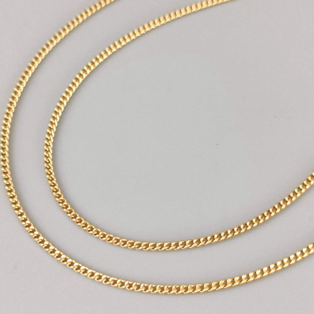 18金 K18 男女兼用 造幣局 喜平ネックレス 2.89g 38.5㎝ D669 - メルカリ