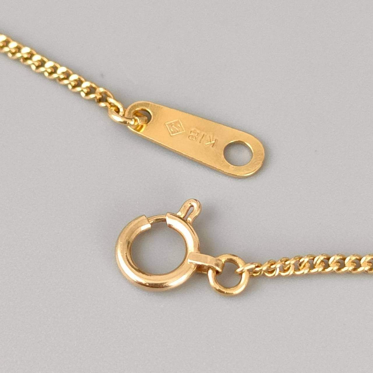 18金 K18 男女兼用 造幣局 喜平ネックレス 2.89g 38.5㎝ D669 - メルカリ