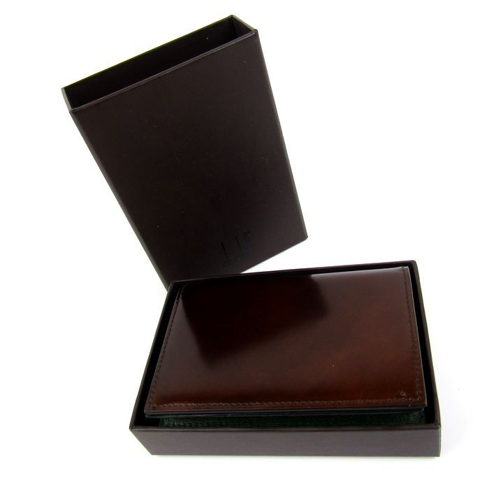 ダンヒル カードケース 名刺入れ レザー ブランド メンズ ブラウン