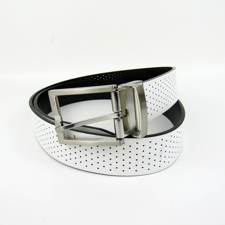 ナイキゴルフ　NIKE GOLF　ベルト　中古品 NIKE GOLF(ナイキゴルフ) リバーシブルウェブベルト リピート ロゴ