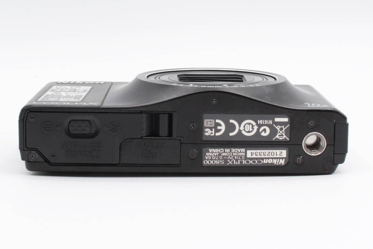 【美品】Nikon COOLPIX S8000 ブラック Amazon Canada: Nikon Coolpix S8000 14.2MP Digital Camera with 10x