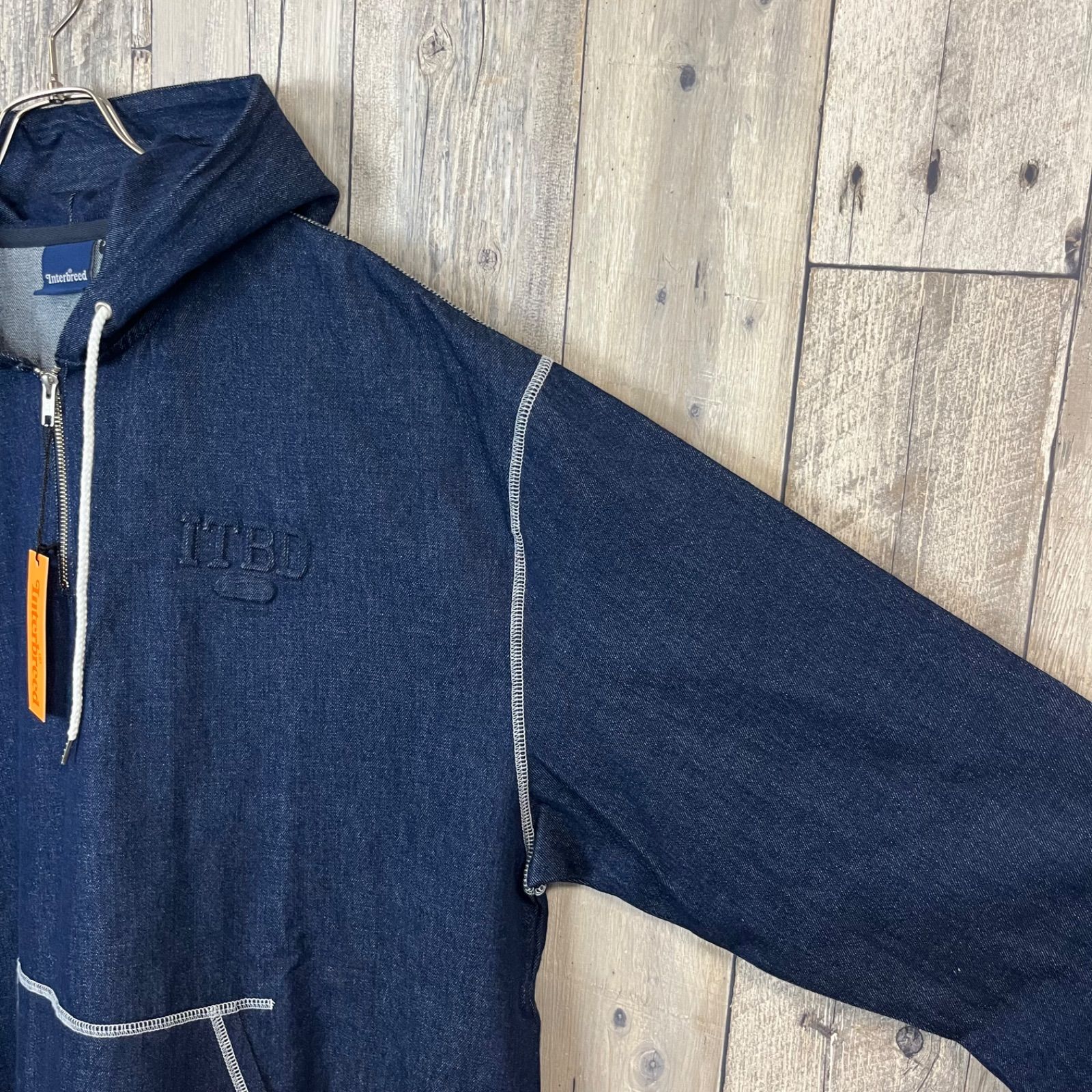 新品】INTERBREED インターブリード 2019 A/W ハーフジップ インディゴ 