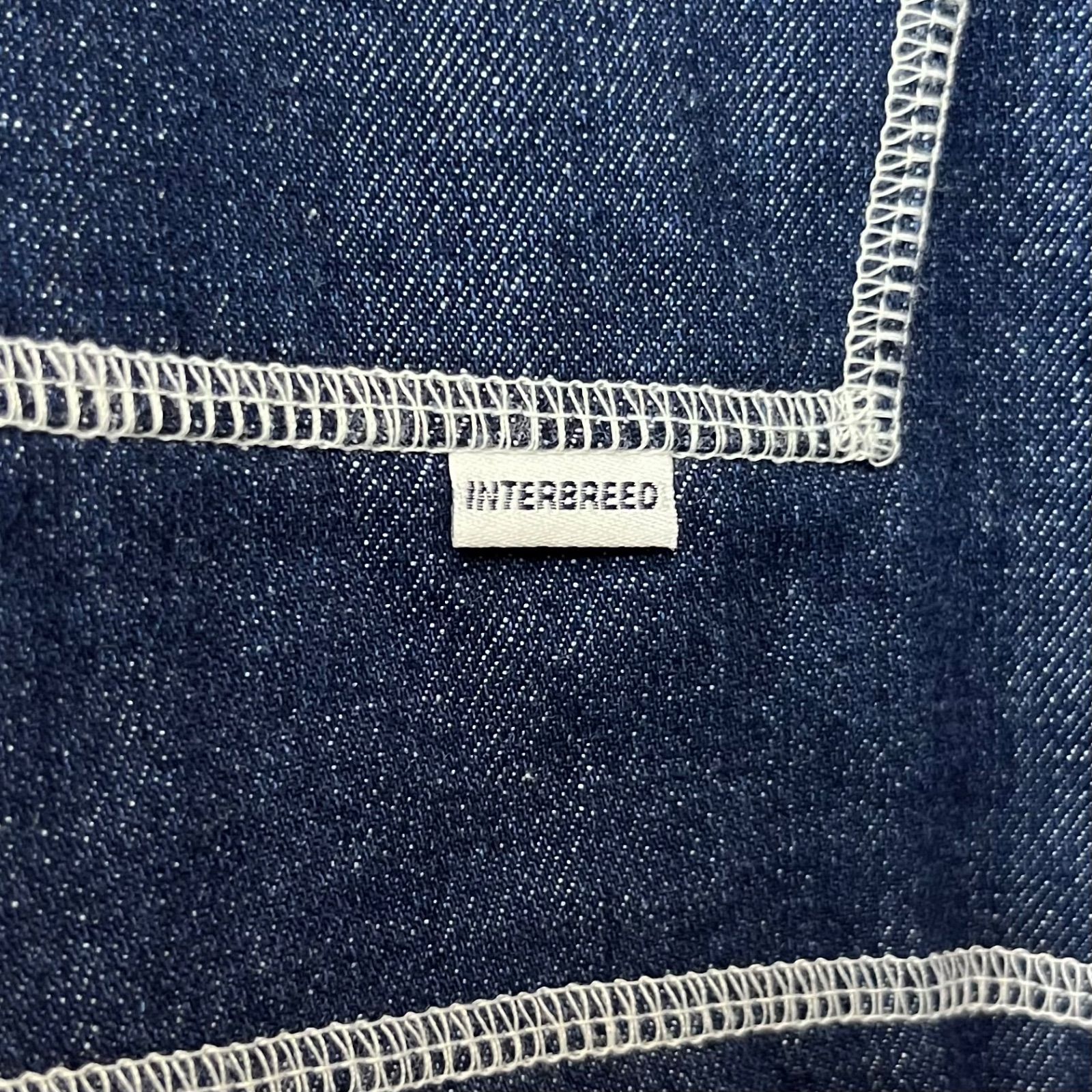 新品】INTERBREED インターブリード 2019 A/W ハーフジップ インディゴ 