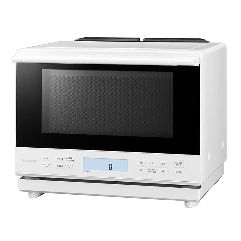 美品‼️過熱水蒸気 SHARP オーブンレンジ コンベクション 2段調理 シャープ 過熱水蒸気 オーブンレンジ 26L コンベクション 2段調理 白