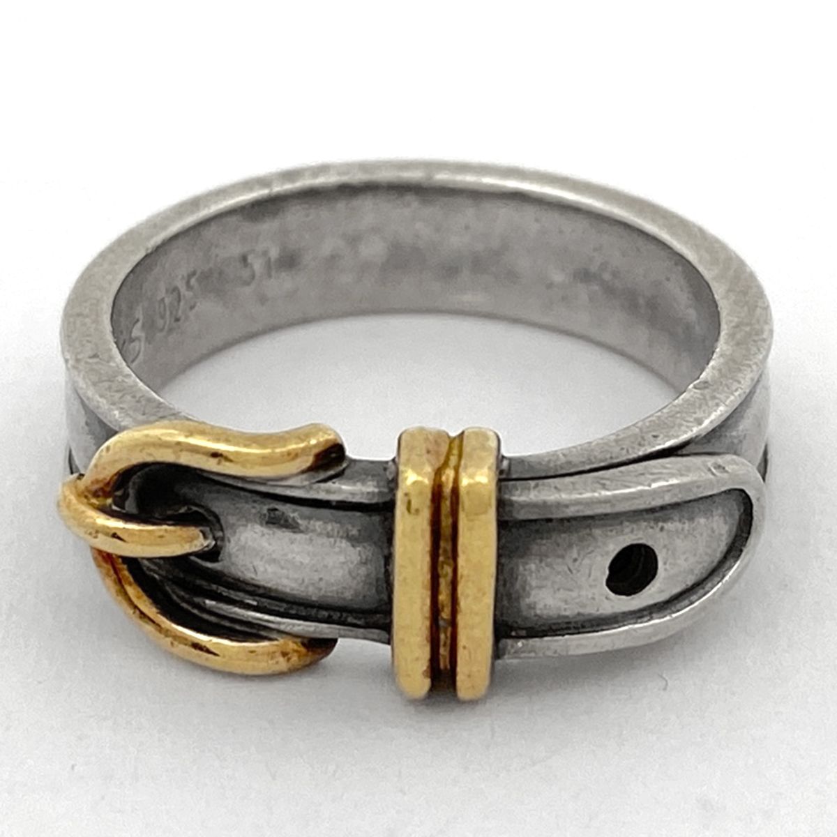 エルメス HERMES サンチュール リング 指輪 ベルトモチーフ リング 10