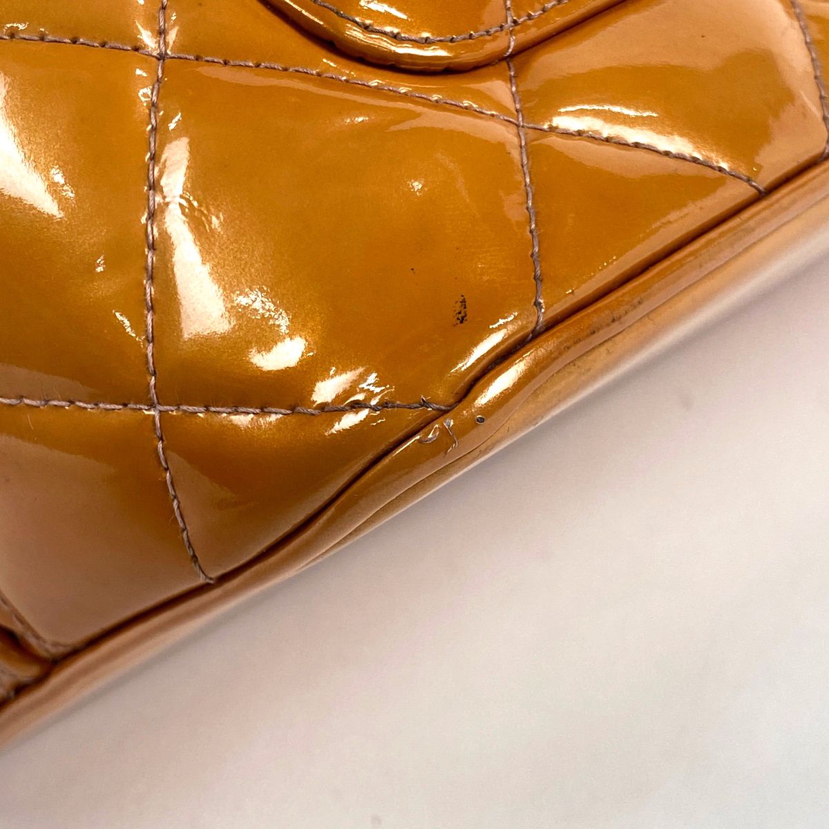 シャネル CHANEL 復刻トート ハンドバッグ ココマーク エナメル トート