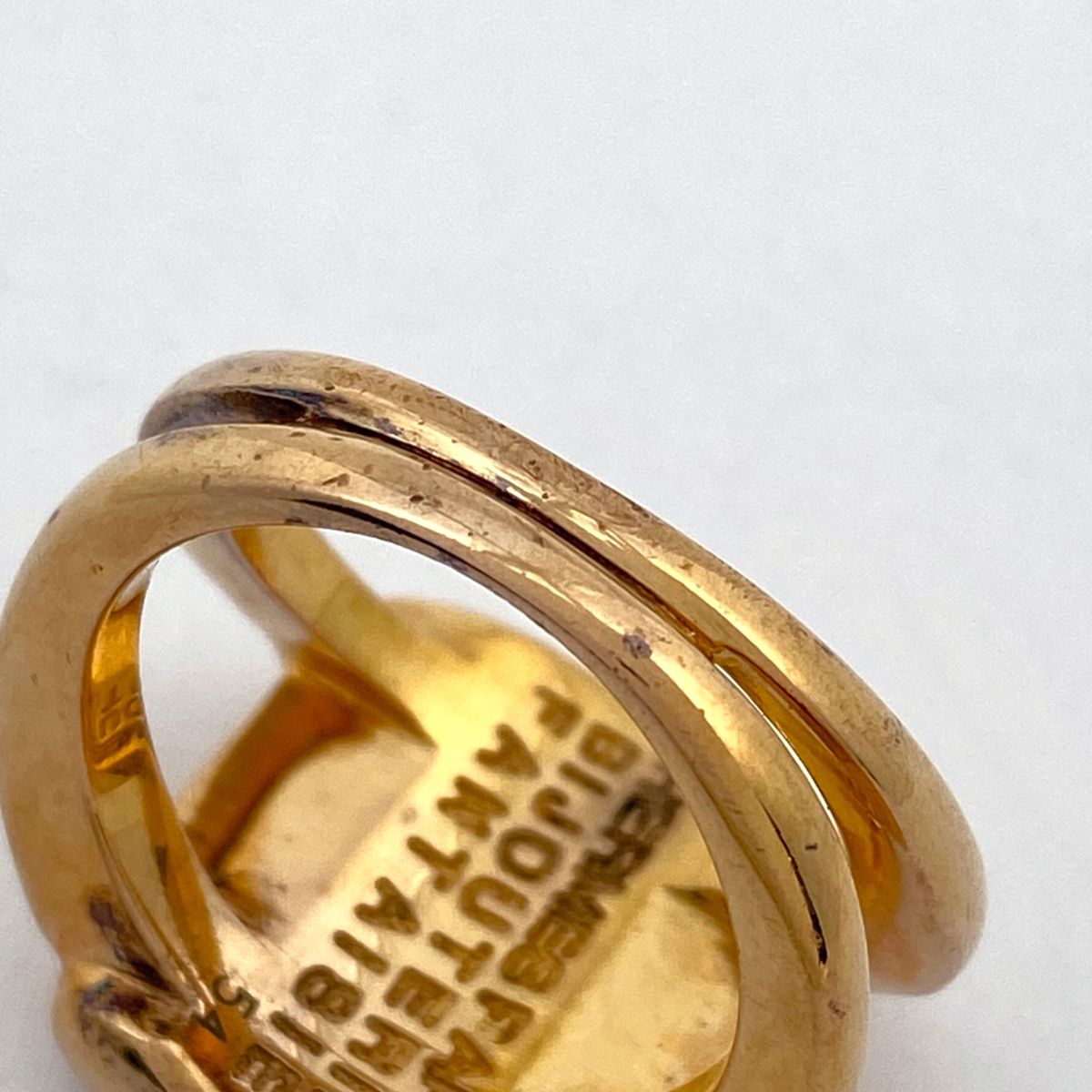 エルメス HERMES コロゾ リング 指輪 馬モチーフ ホース リング 13号