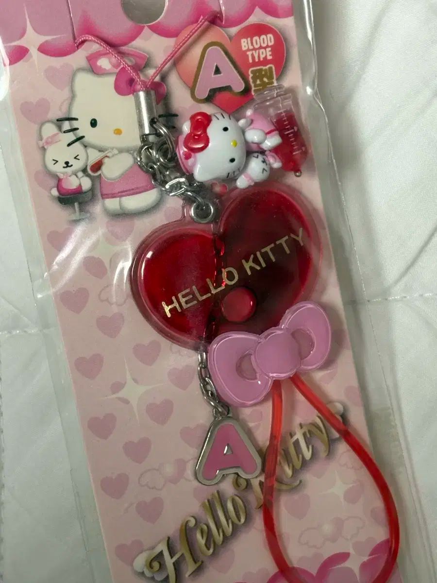 クラシック ハローキティ ストラップ 血液型 ハローキティ 未開封