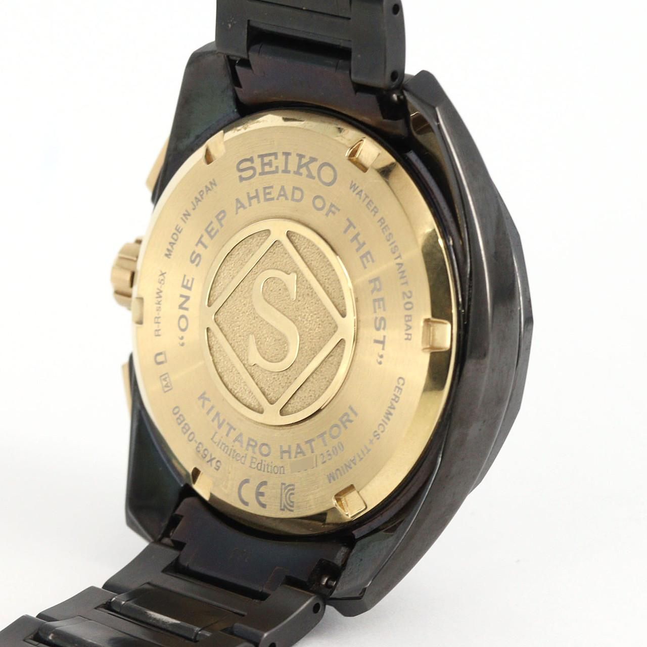 セイコー アストロン GPS 電波時計 服部金太郎 LIMITED 5X53-0BB0