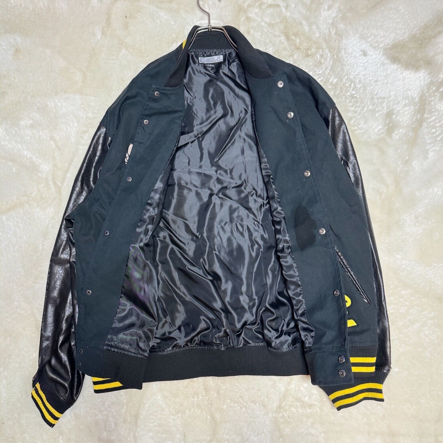 GALFY ガルフィー Y2K archive スタジアムジャンパー 袖レザー サガラ