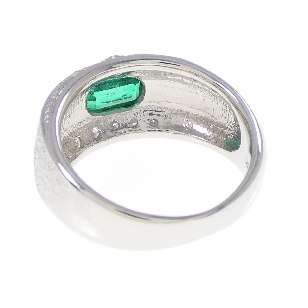 PT900 エメラルド リング 0.70CT - メルカリ