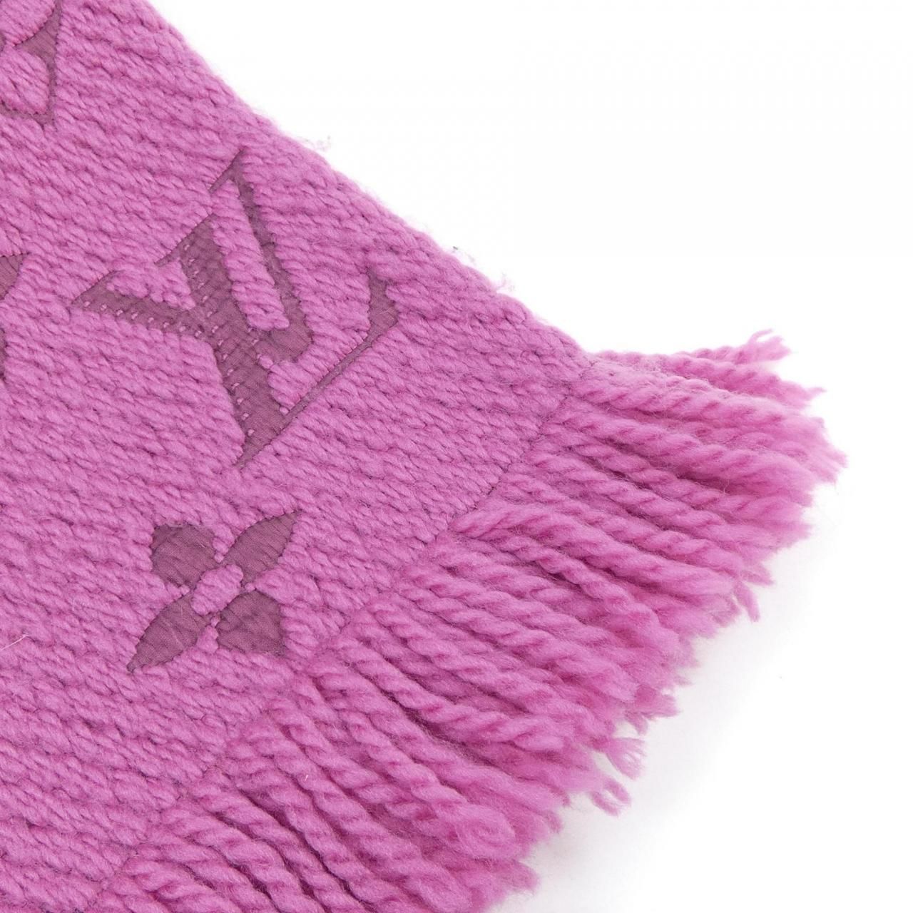 ルイヴィトン LOUIS VUITTON エシャルプ ロゴマニア M70461 MUFFLER