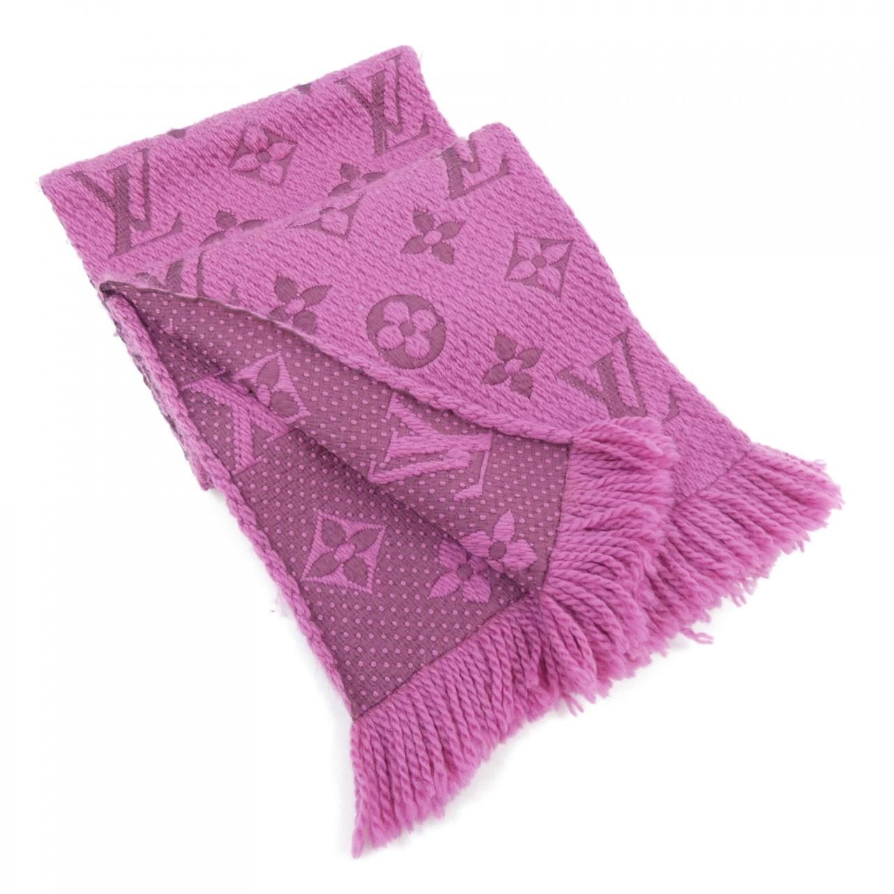 ルイヴィトン エシャルプロゴマニア マフラー ヴィユローズ M70461パープル LOUIS VUITTON】【ヴィユーローズ】【イタリア製】ルイヴィトン