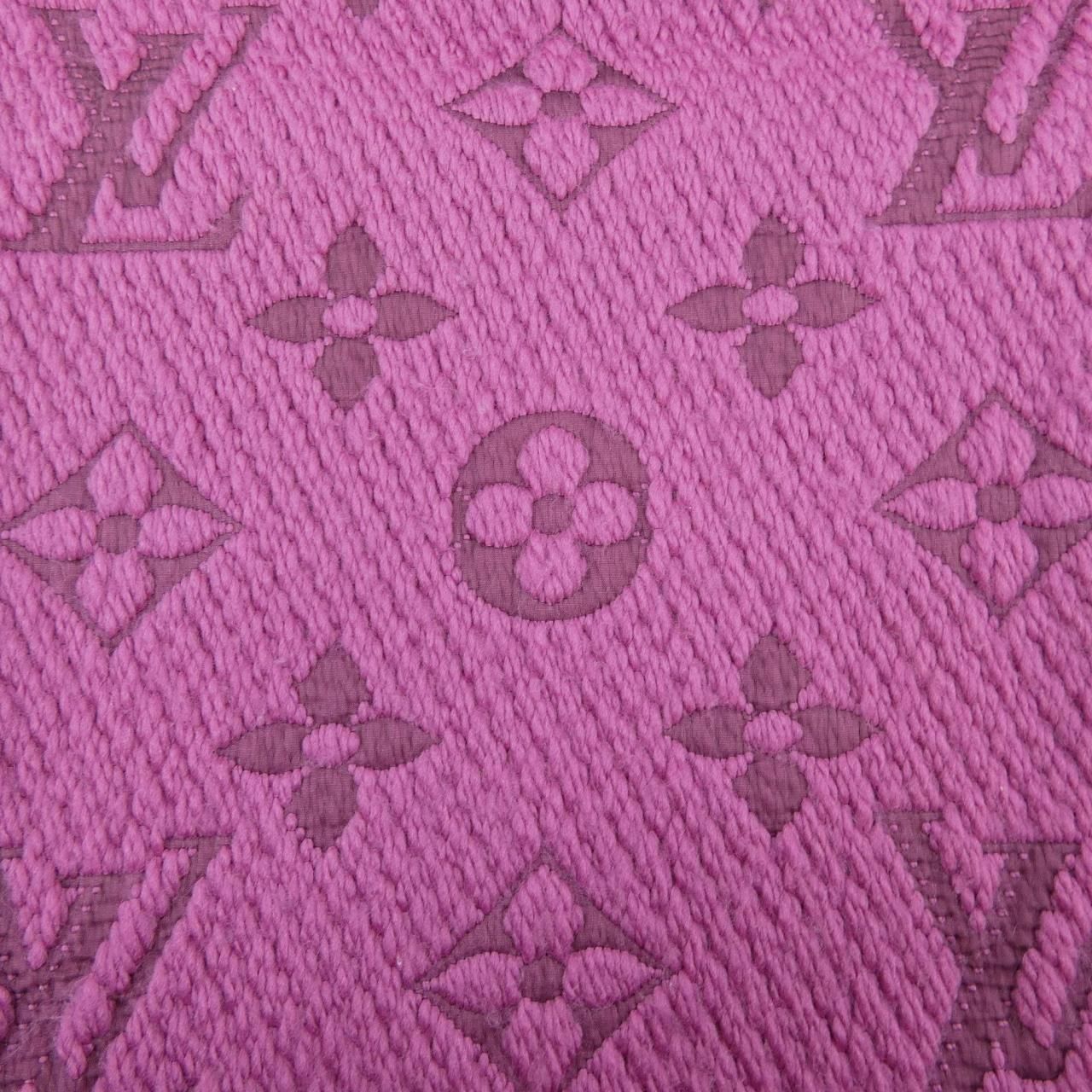 ルイヴィトン LOUIS VUITTON エシャルプ ロゴマニア M70461 MUFFLER