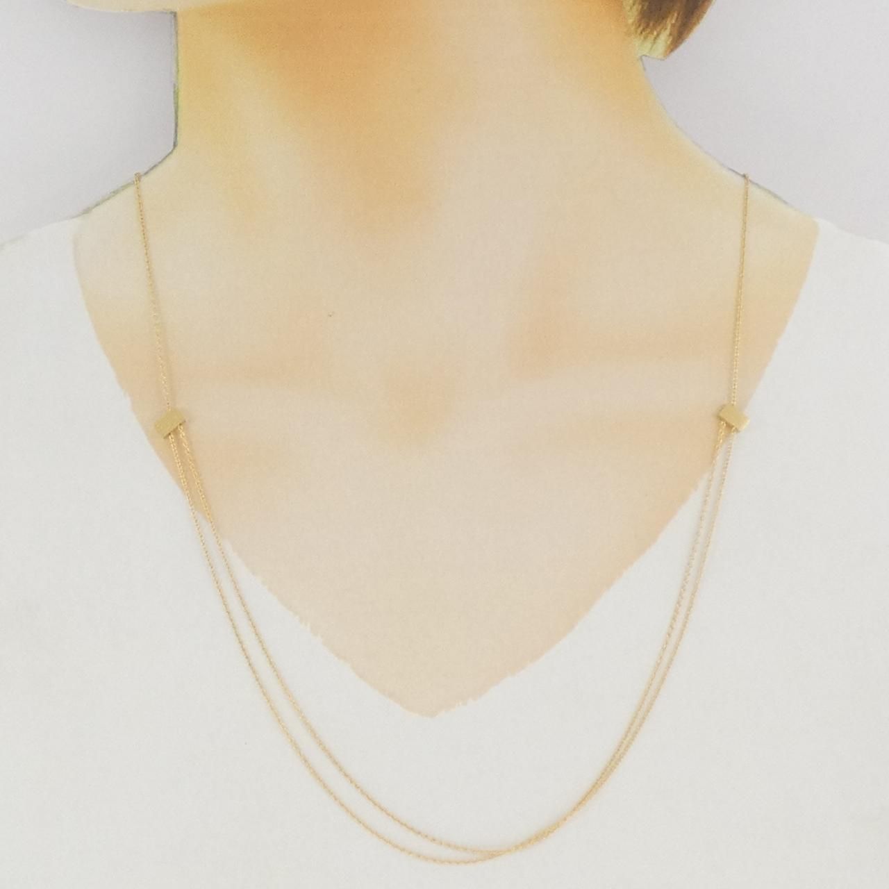 〈シハラ〉キューブネックレス01 Diamond Cube Necklace 01 - SHIHARA