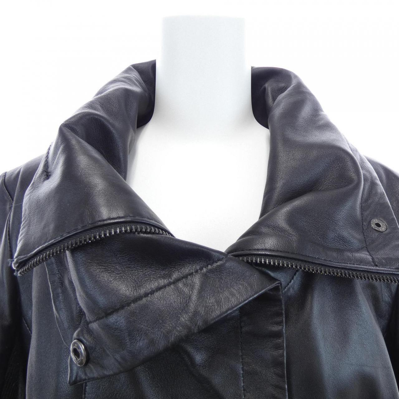 バーニーズニューヨーク BARNEYS NEW YORK レザージャケット - メルカリ