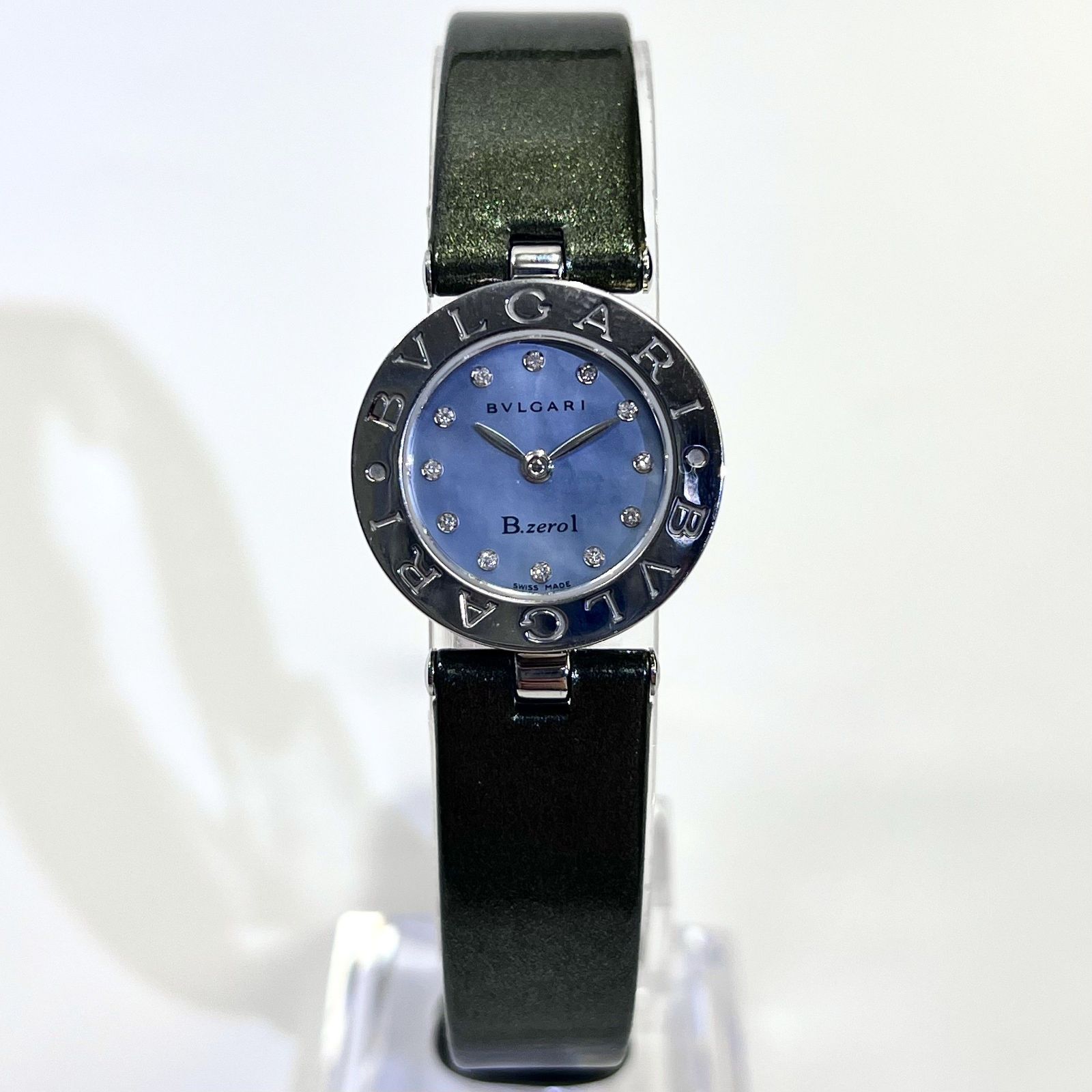 BVLGARI ブルガリ ビーゼロワン B.zero1 12Pダイヤ シェール文字盤