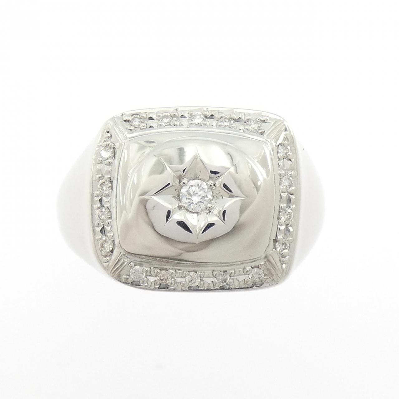 PT 900 ダイヤモンド リング 0.17 CT リング 指輪 アクセサリー レディース