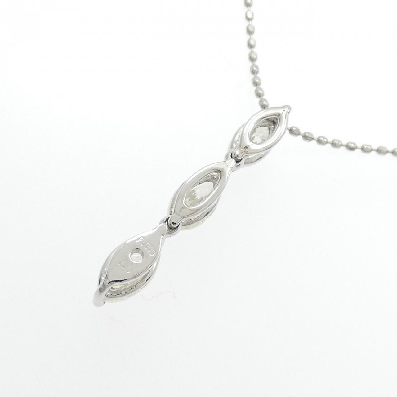 ダイヤモンド/1.00ct ネックレス Pt900 Pt850 I2973 ダイヤモンド/1.00ct ネックレス Pt900 Pt850 I2973 - メルカリ