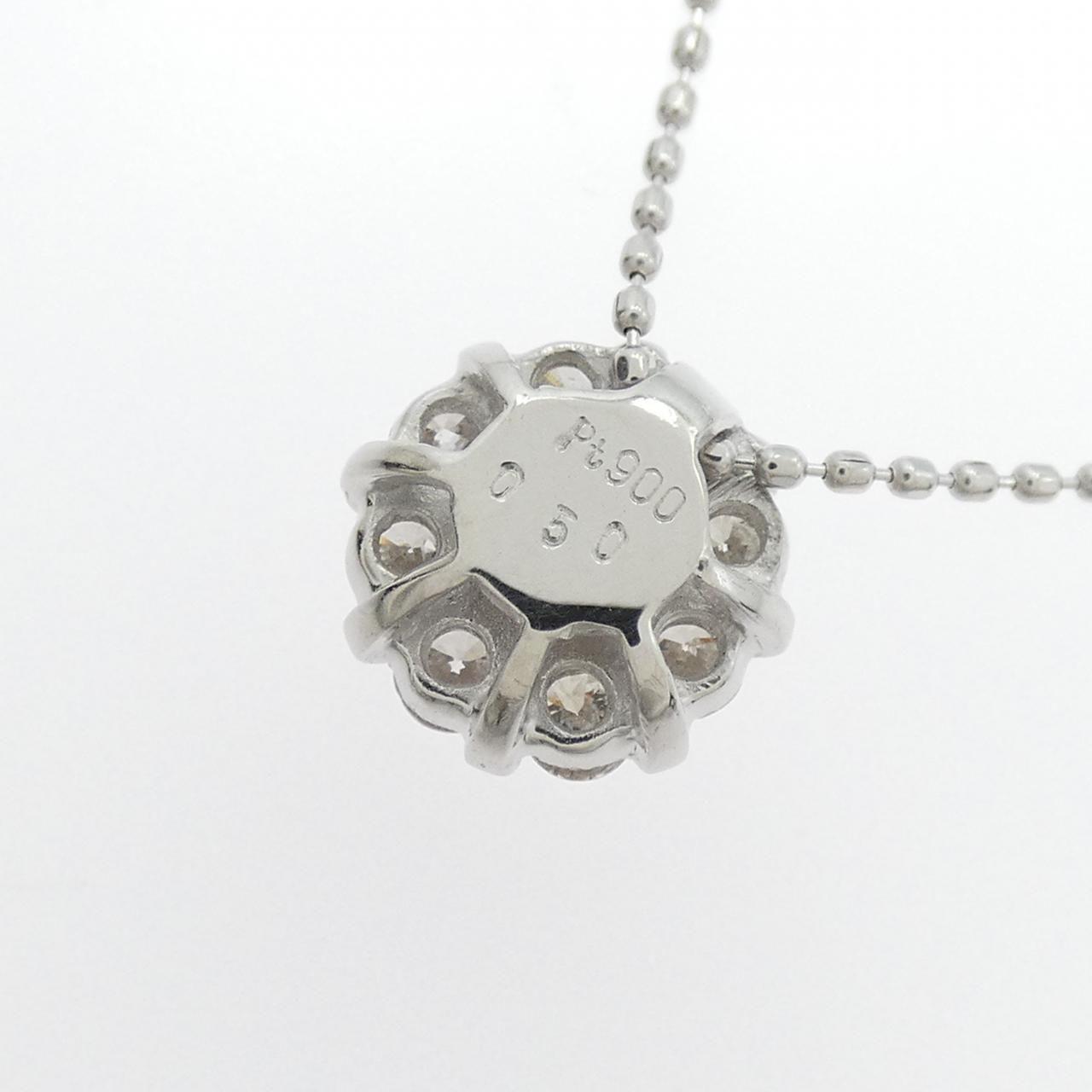 夕方まで赤字PT900/PT850ダイヤ0.50キラリンネックレス Pt900 Pt850 天然 ダイヤモンド 0.50ct ネックレス - メルカリ