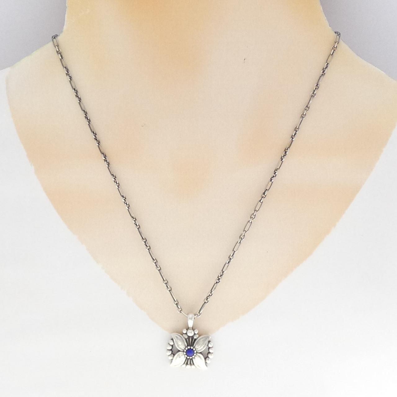 ジョージ ジェンセン ラピスラズリ ネックレス - メルカリ