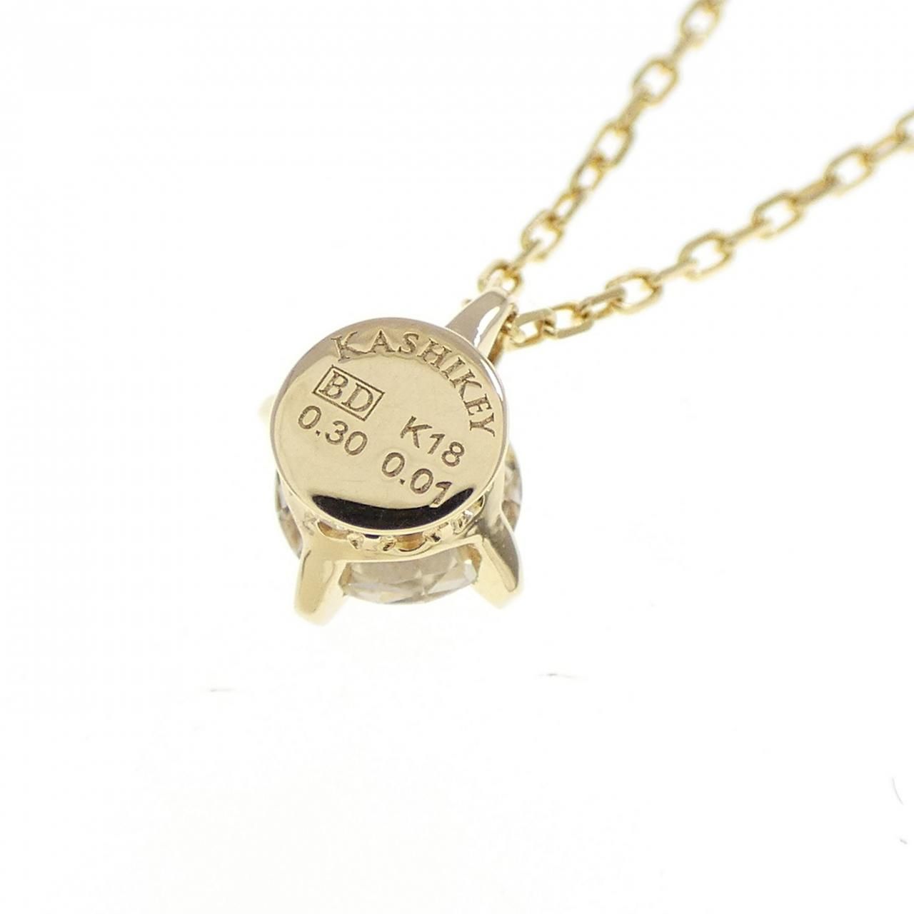 カシケイ ソリティア ネックレス 0.30CT - メルカリ