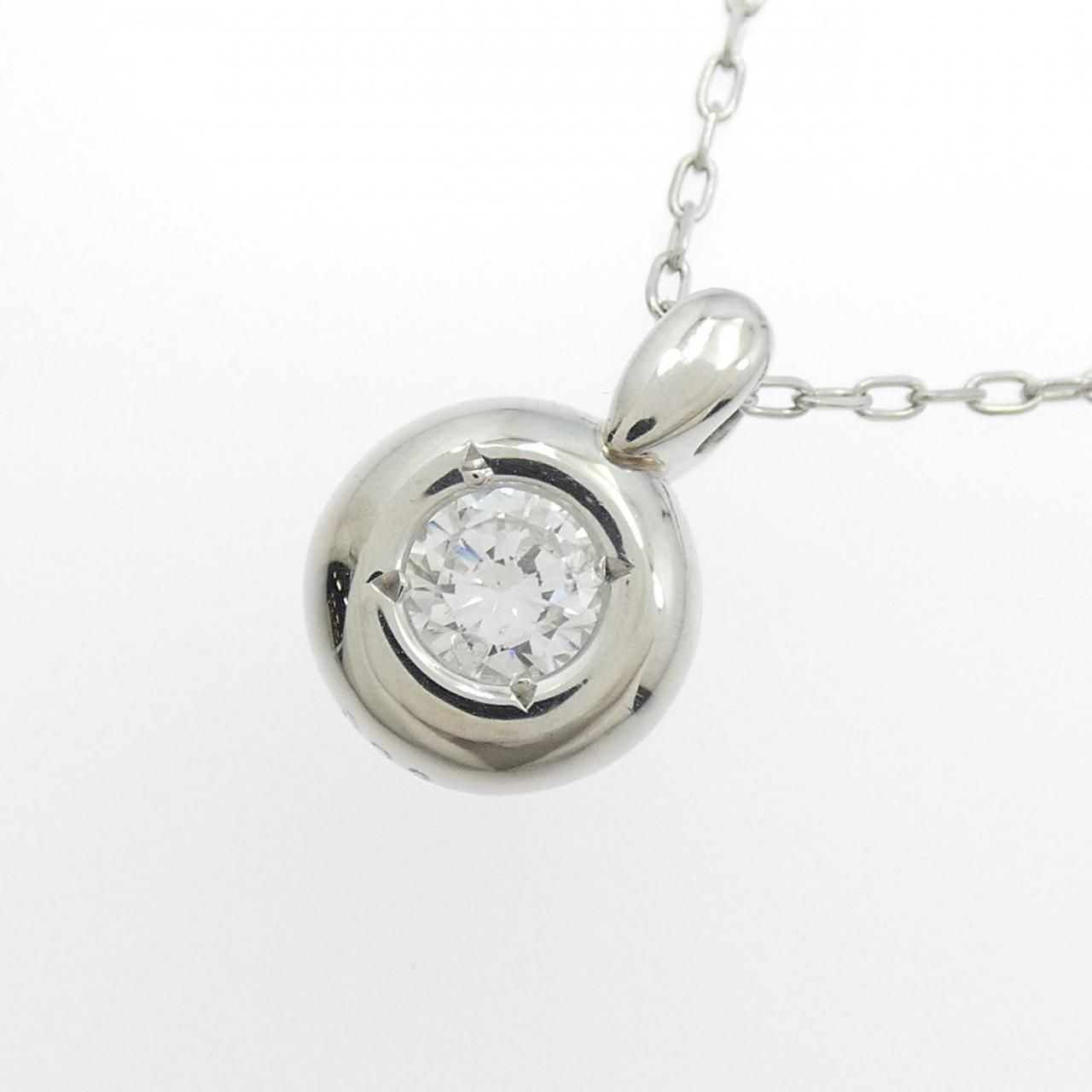 PT900/PT850 ダイヤモンド ネックレス 0.23CT - メルカリ