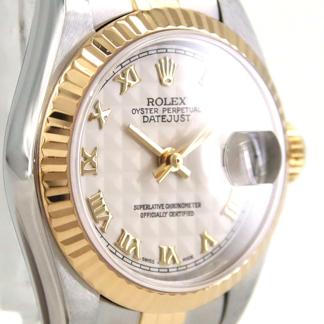 ロレックス デイトジャスト 79173 SSxYG 自動巻 P番 - メルカリ