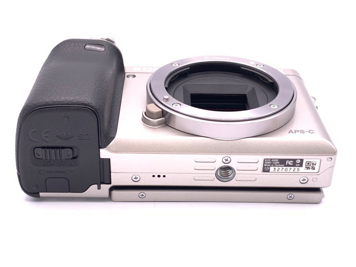 中古】 【並品】 ソニー α6000 ボディ シルバー [ILCE-6000 S] - メルカリ