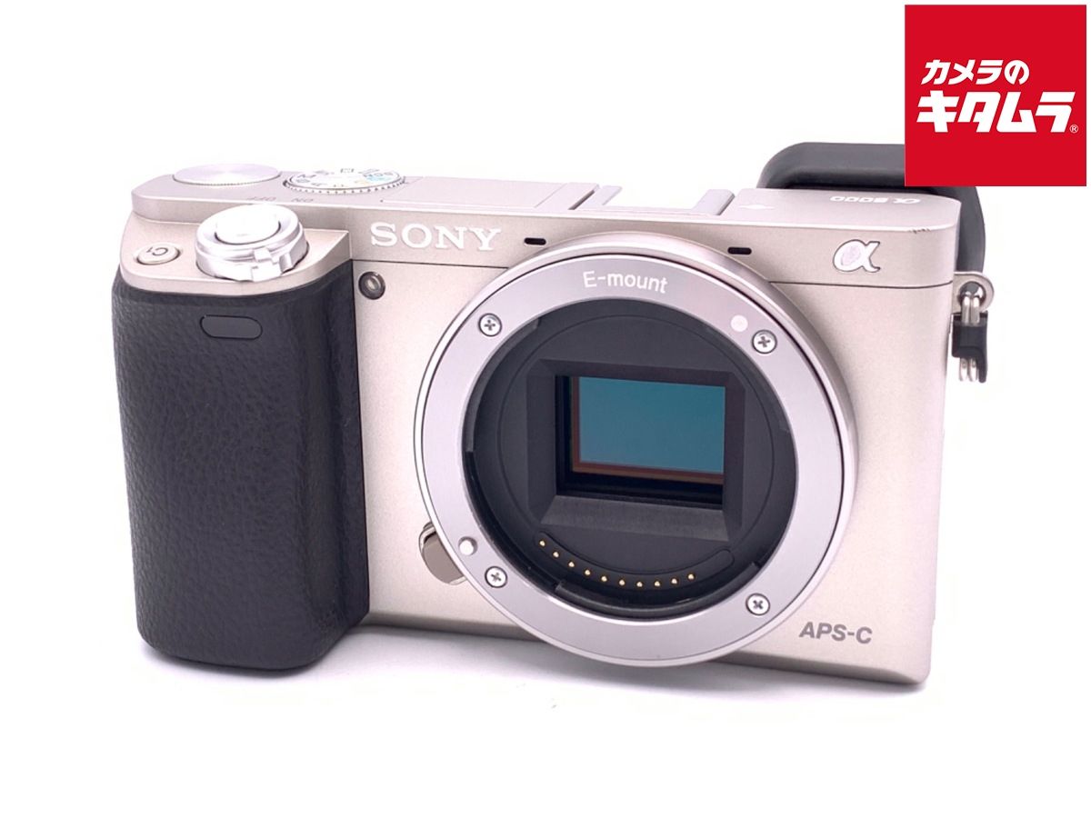 中古】 【並品】 ソニー α6000 ボディ シルバー [ILCE-6000 S] - メルカリ