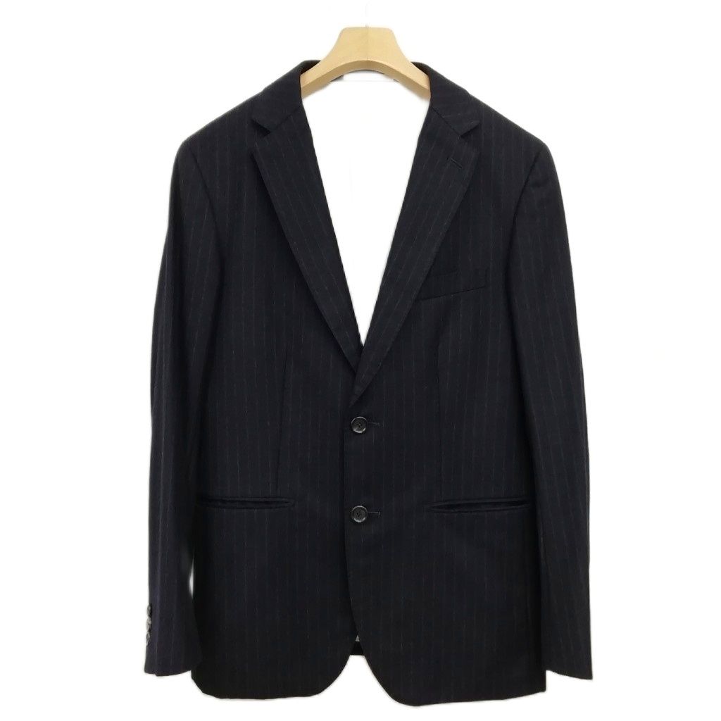 【未使用級美品✨️】エディフィス　スーツセットアップ　46 美品✨エディフィス スーツセットアップ 46 M ストライプ 楽天市場