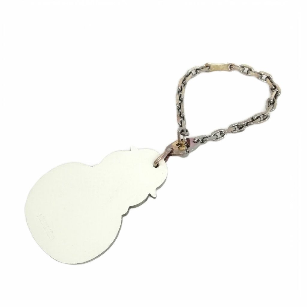 エルメス HERMES スノーマン 雪だるま チャーム バッグチャーム