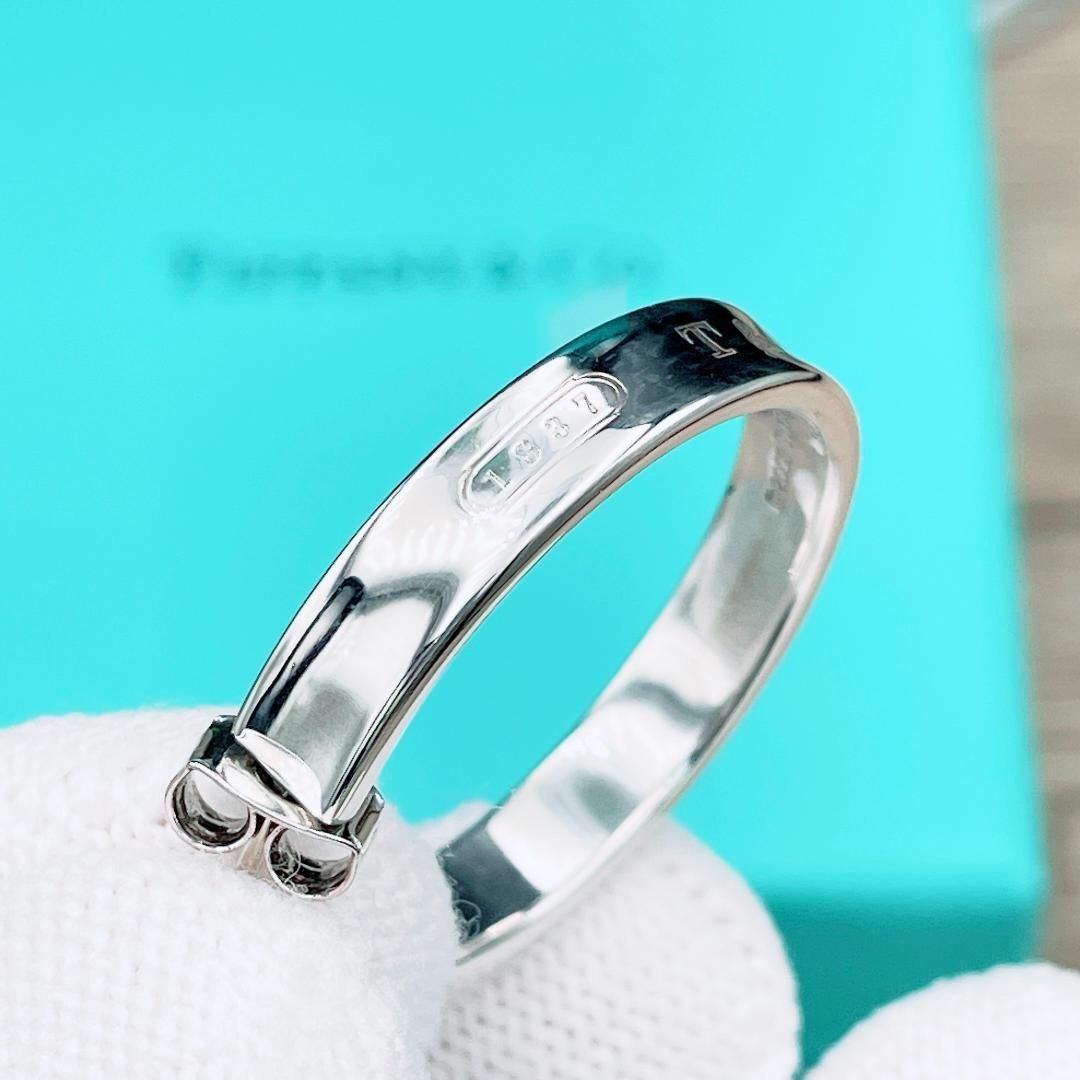 ◇ティファニー◇新品仕上済 Tiffany&Co. 1837 ナロー ピアス