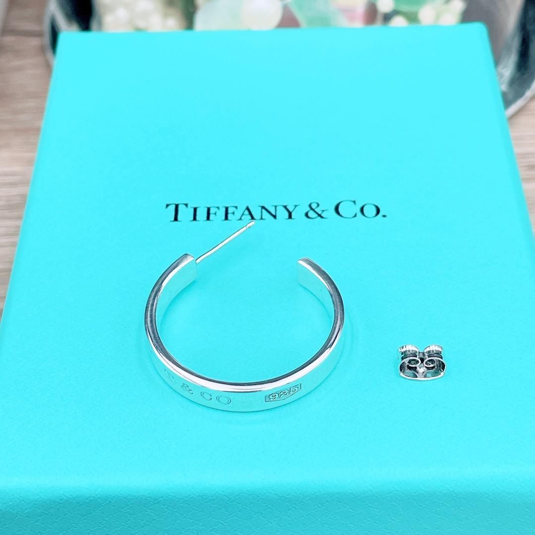 ◇ティファニー◇新品仕上済 Tiffany&Co. 1837 ナロー ピアス