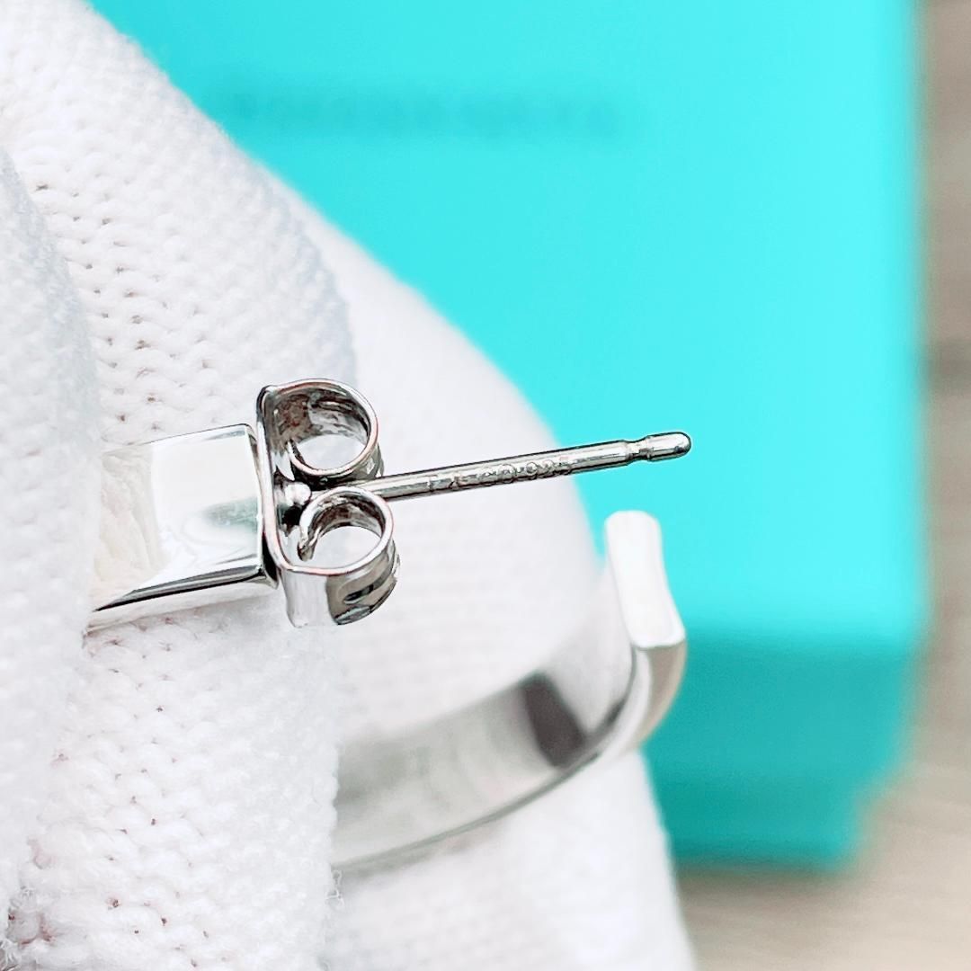 ◇ティファニー◇新品仕上済 Tiffany&Co. 1837 ナロー ピアス