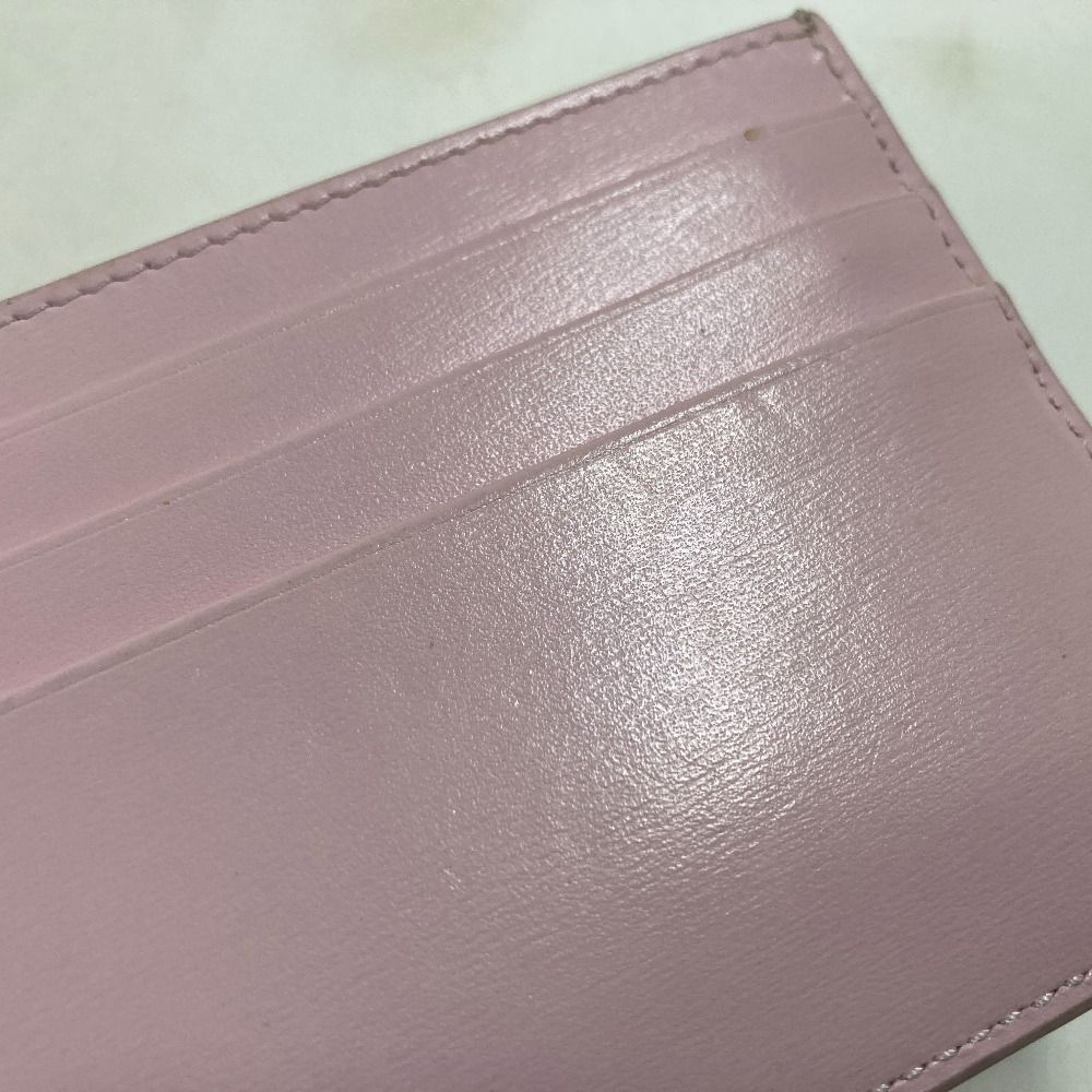 02w20894 セリーヌ CELINE TRIOMPHE CARD HOLDER ピンク イタリア製