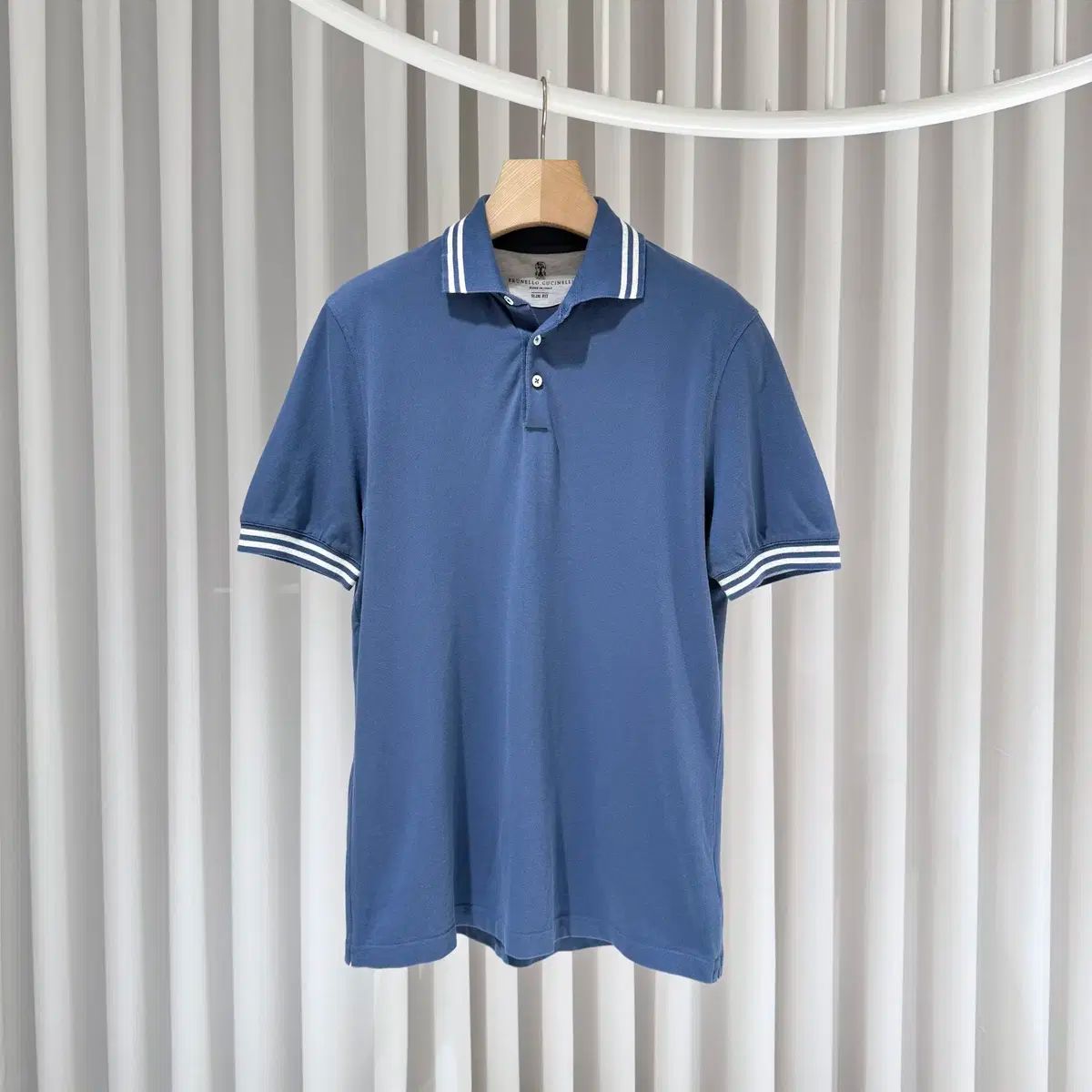 L / BRUNELLO CUCINELLI(ブルネロクチネリ) スリムフィット ブルー