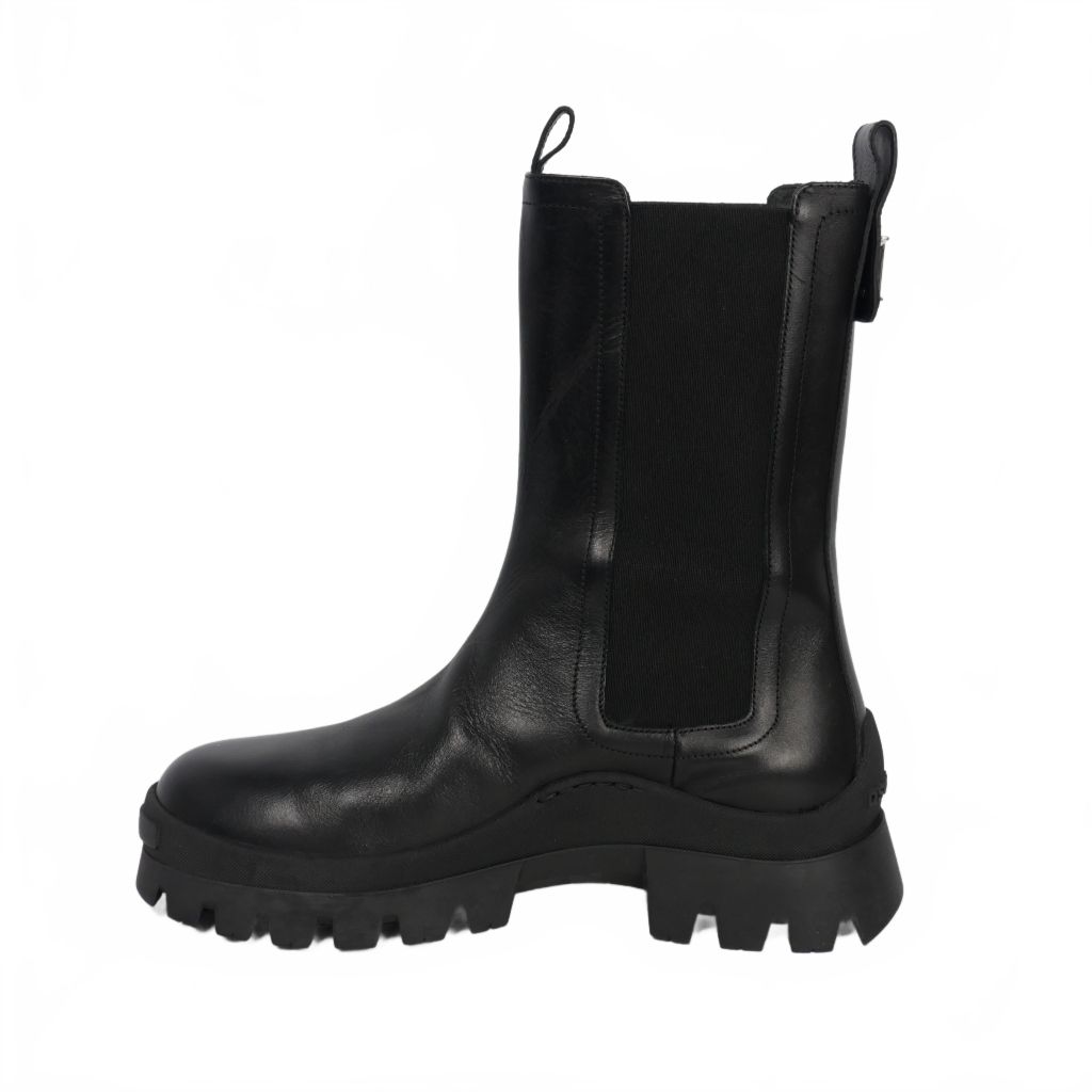 DSQUARED2 スノーブーツ ブラック DSQUARED2 ディースクエアード ロゴ