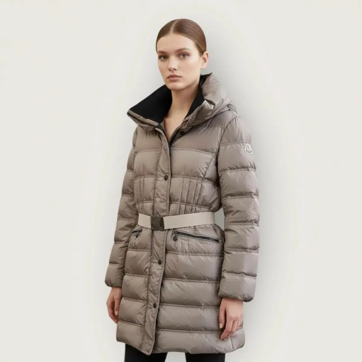 モンベル mont-bell トラベルダウンロングコート Women's （ベージュ