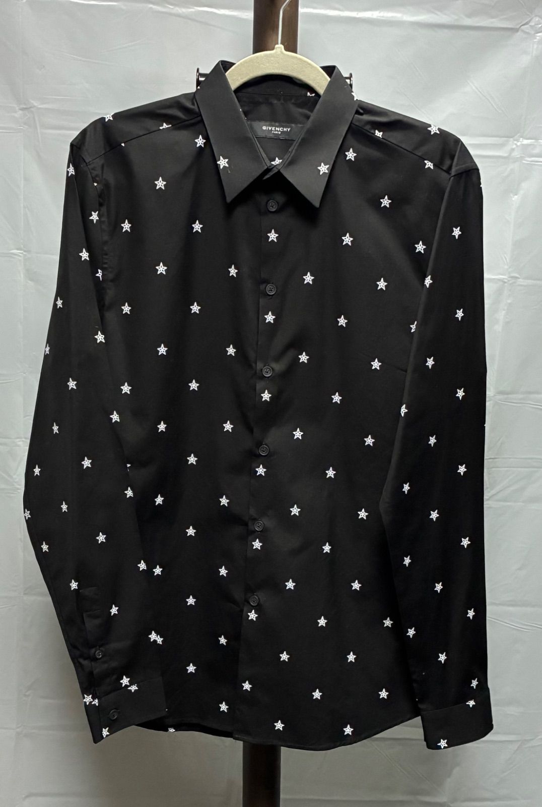 GIVENCHY/ジバンシー/長袖シャツ/ロゴ スター/メンズ/ブラック 8,030円